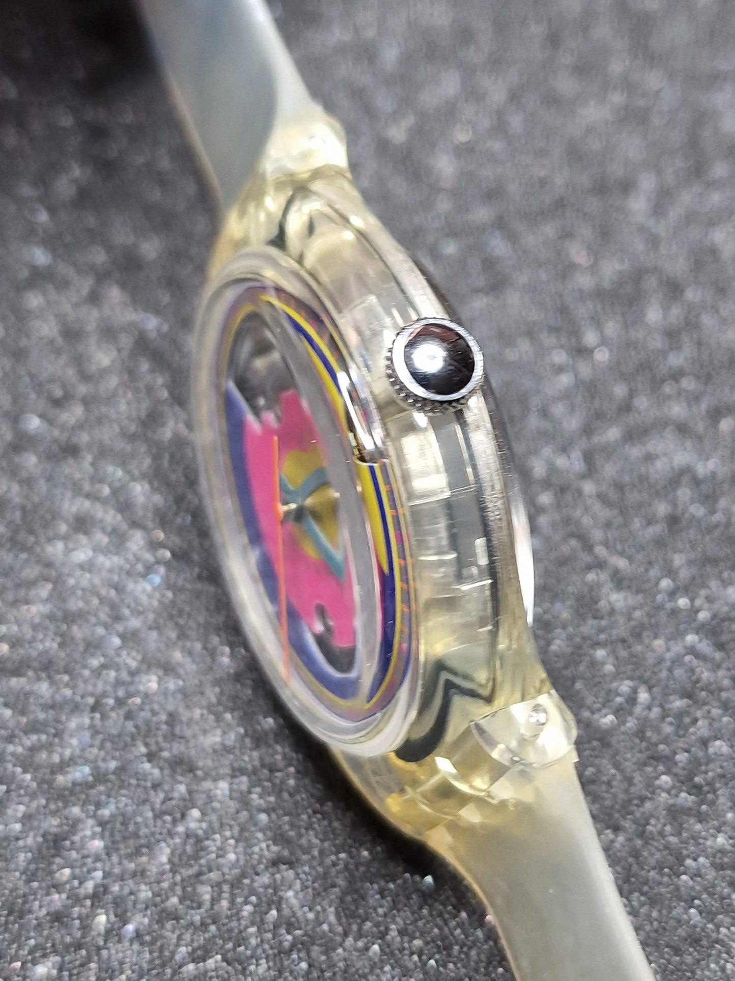 🎨 Swatch Automatic SAK109 "Happy Wheels" (1992) – Rare Collectible