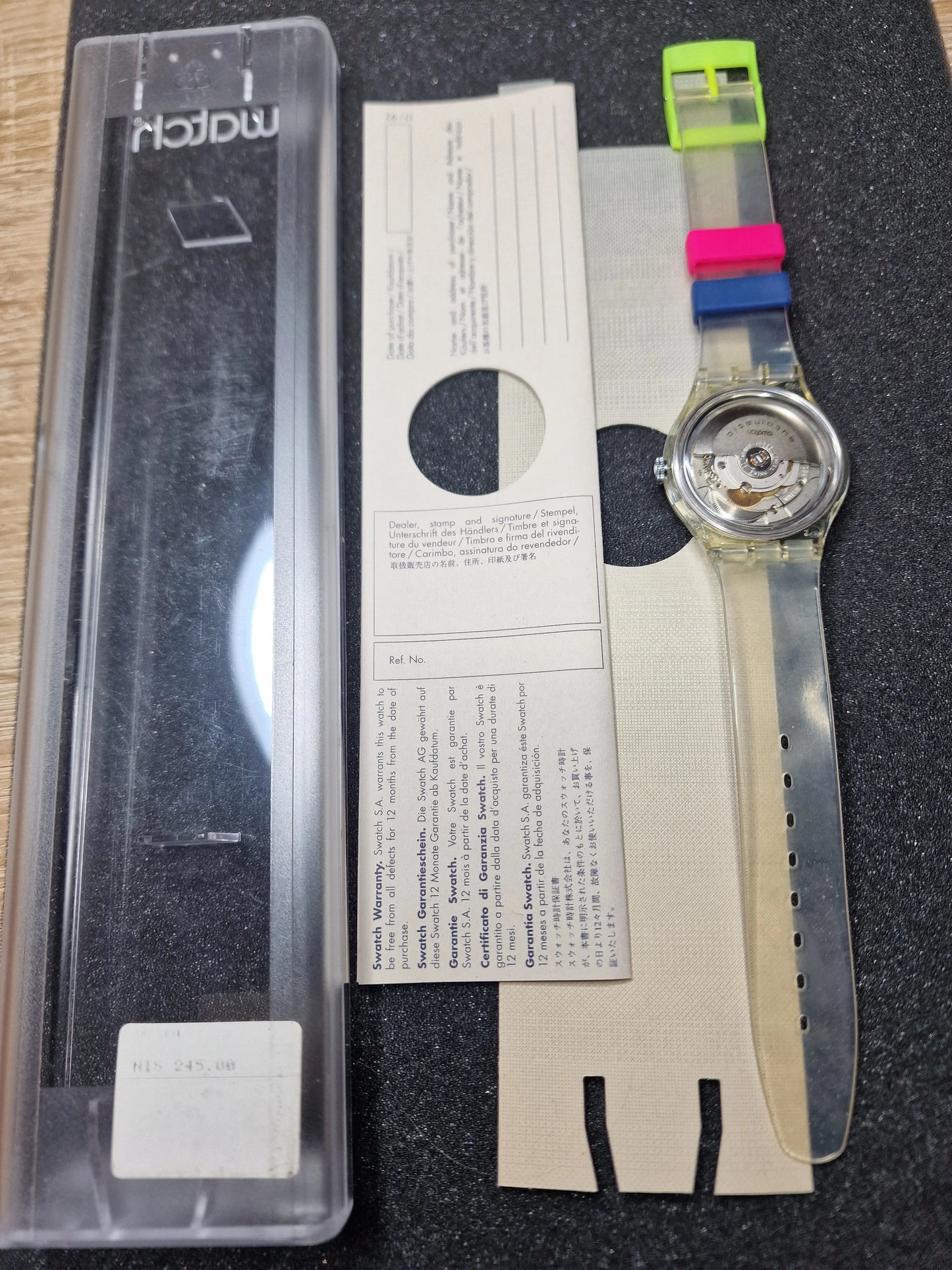 ⌚ Swatch Automatic SAM400 “Roppongi” – 1991