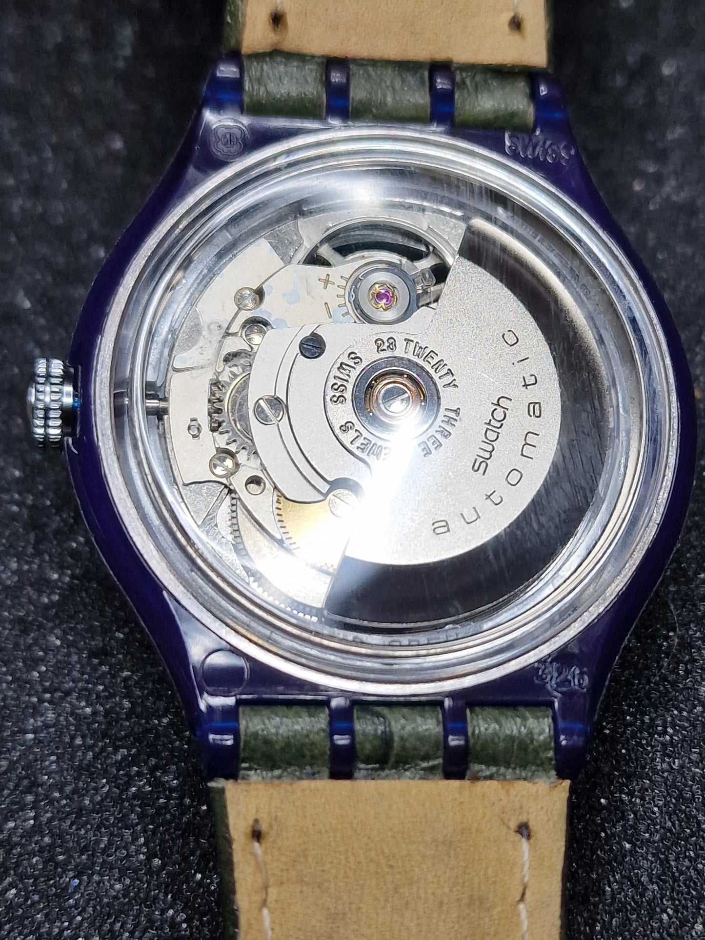 ⌚ Swatch Automatic SAN102 “Baeru” – 1992 Vintage