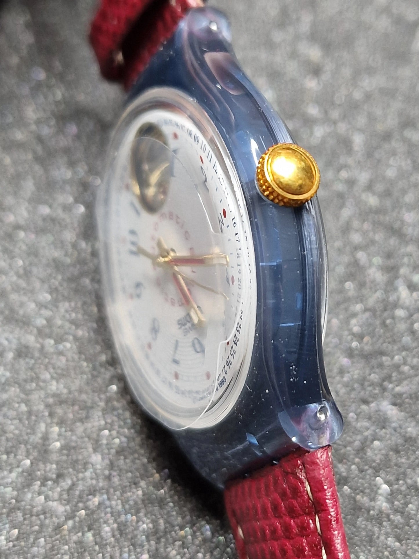 Swatch Automatic SAM103 "Classic Cheddar" (1993) 🧀⏱️