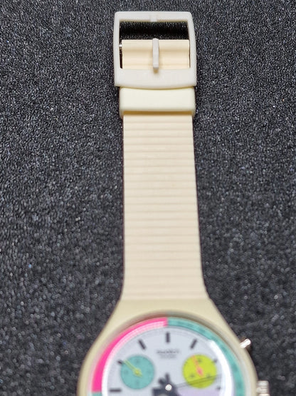 Swatch Chrono SCW100 “White Horses” (1990) ⏱️