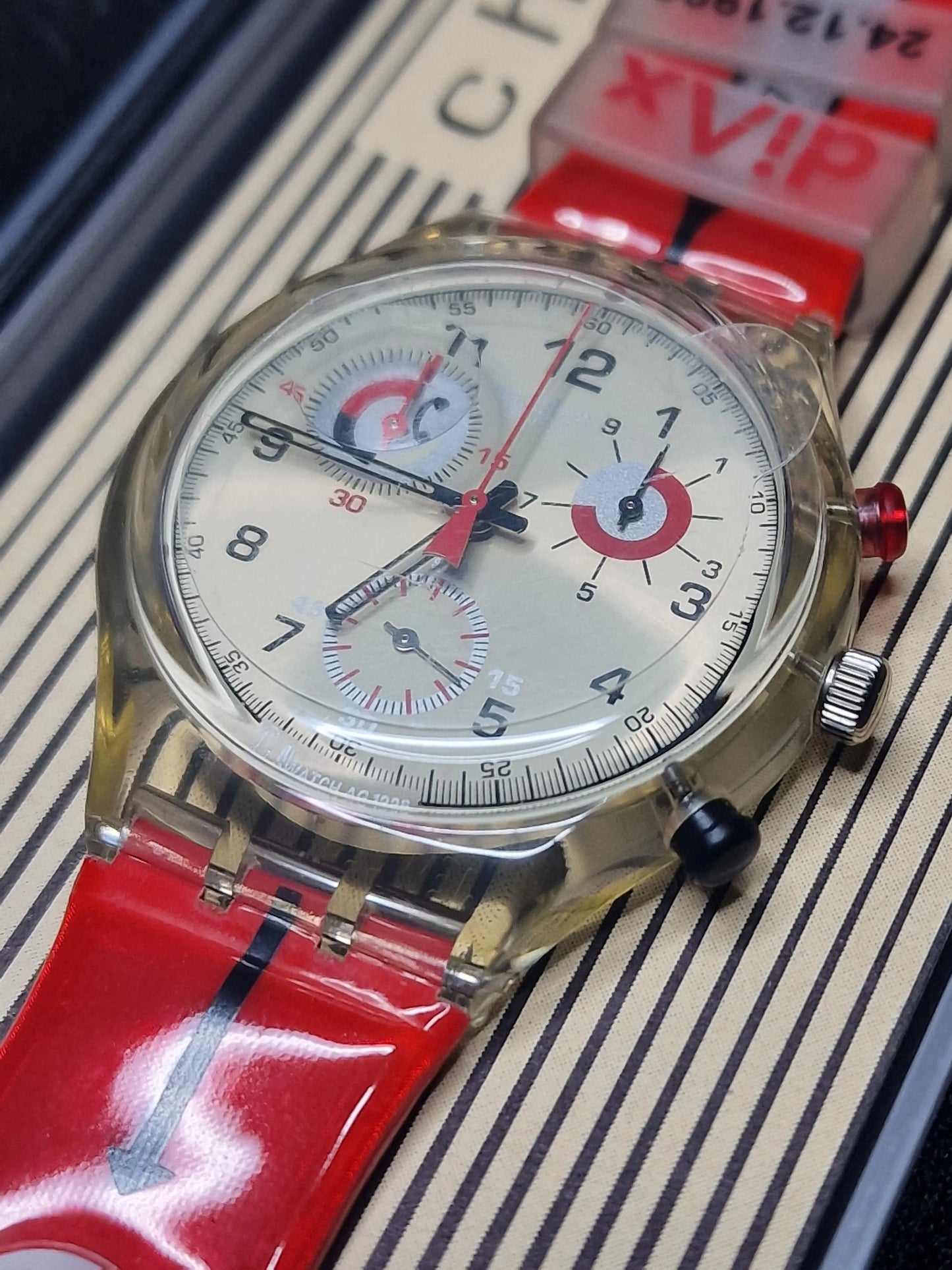 🔥 Swatch Chrono SCK112 „Time to Call“ (1997)