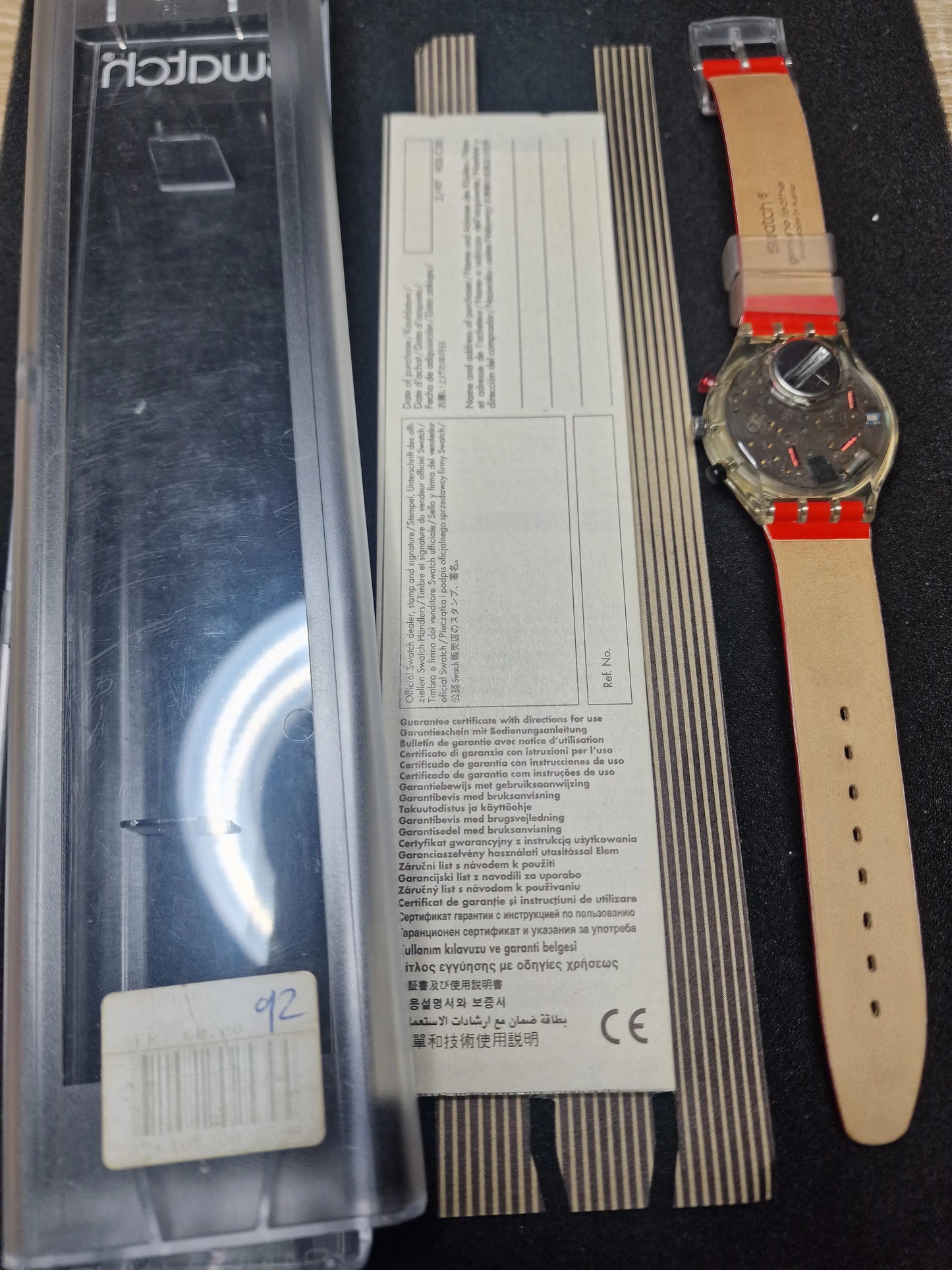 🔥 Swatch Chrono SCK112 „Time to Call“ (1997)