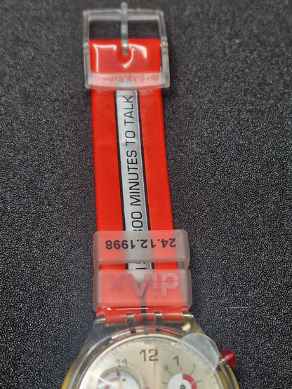 🔥 Swatch Chrono SCK112 „Time to Call“ (1997)