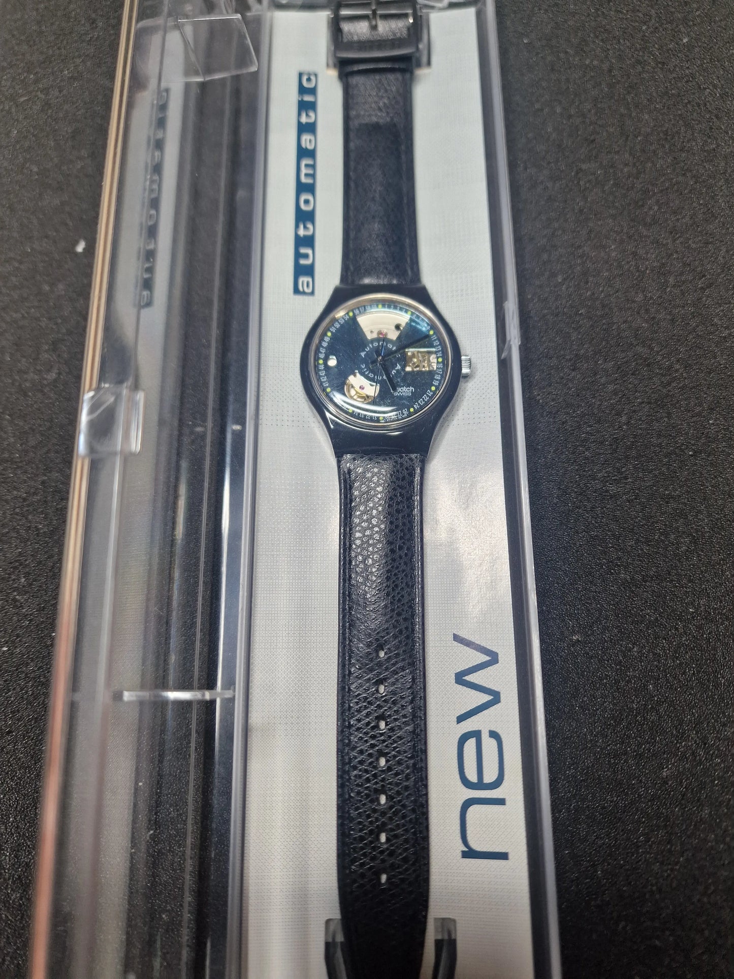 Swatch Automatic SAB100 "Black Motion" (1991) – Rare Early Automatic