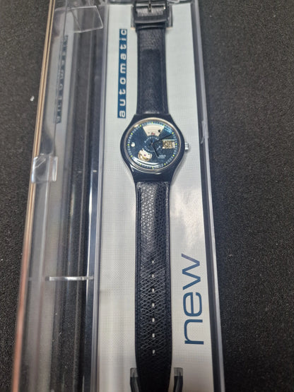 Swatch Automatic SAB100 "Black Motion" (1991) – Rare Early Automatic