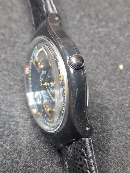 Swatch Automatic SAB100 "Black Motion" (1991) – Rare Early Automatic