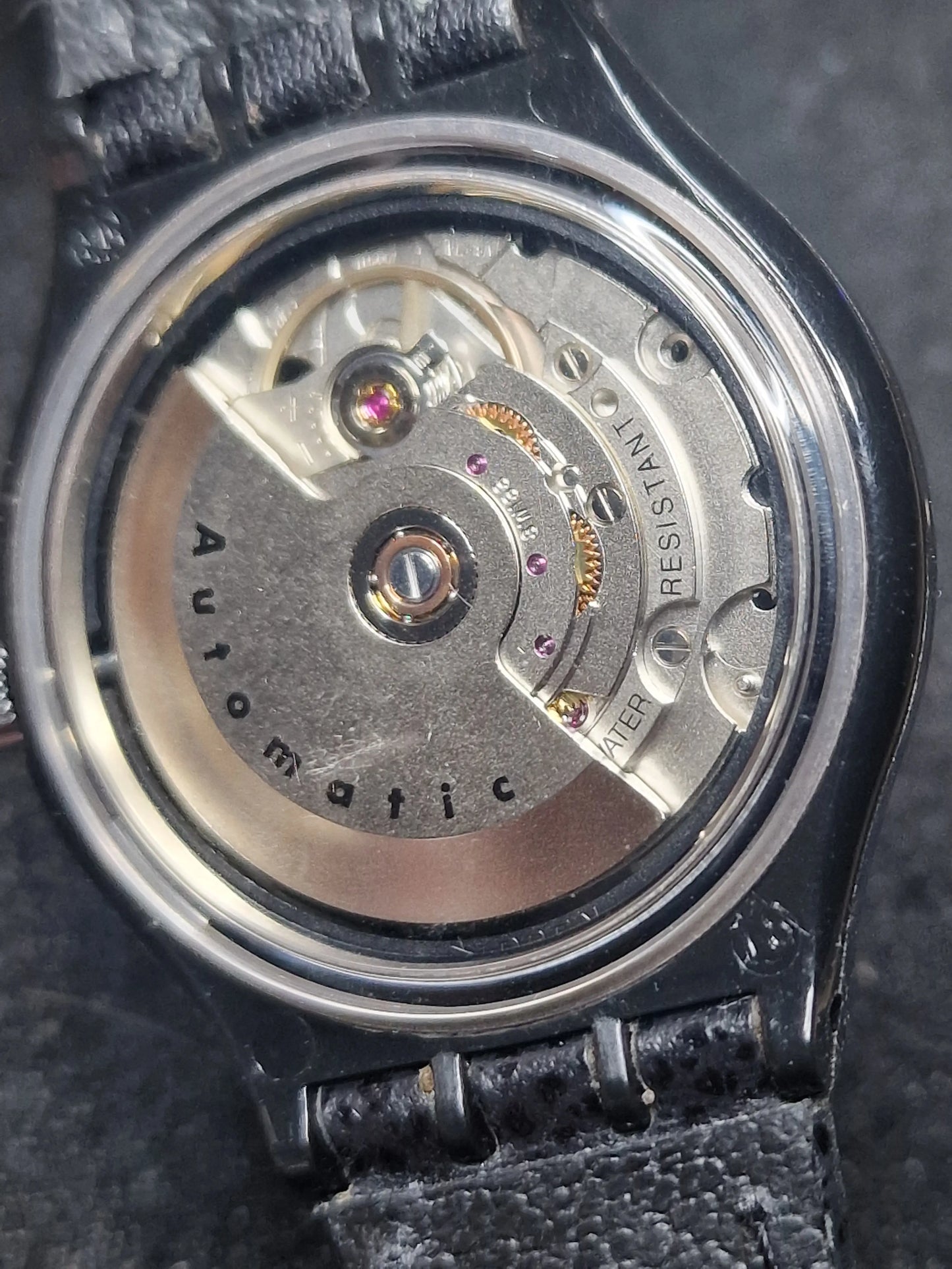 Swatch Automatic SAB100 "Black Motion" (1991) – Rare Early Automatic