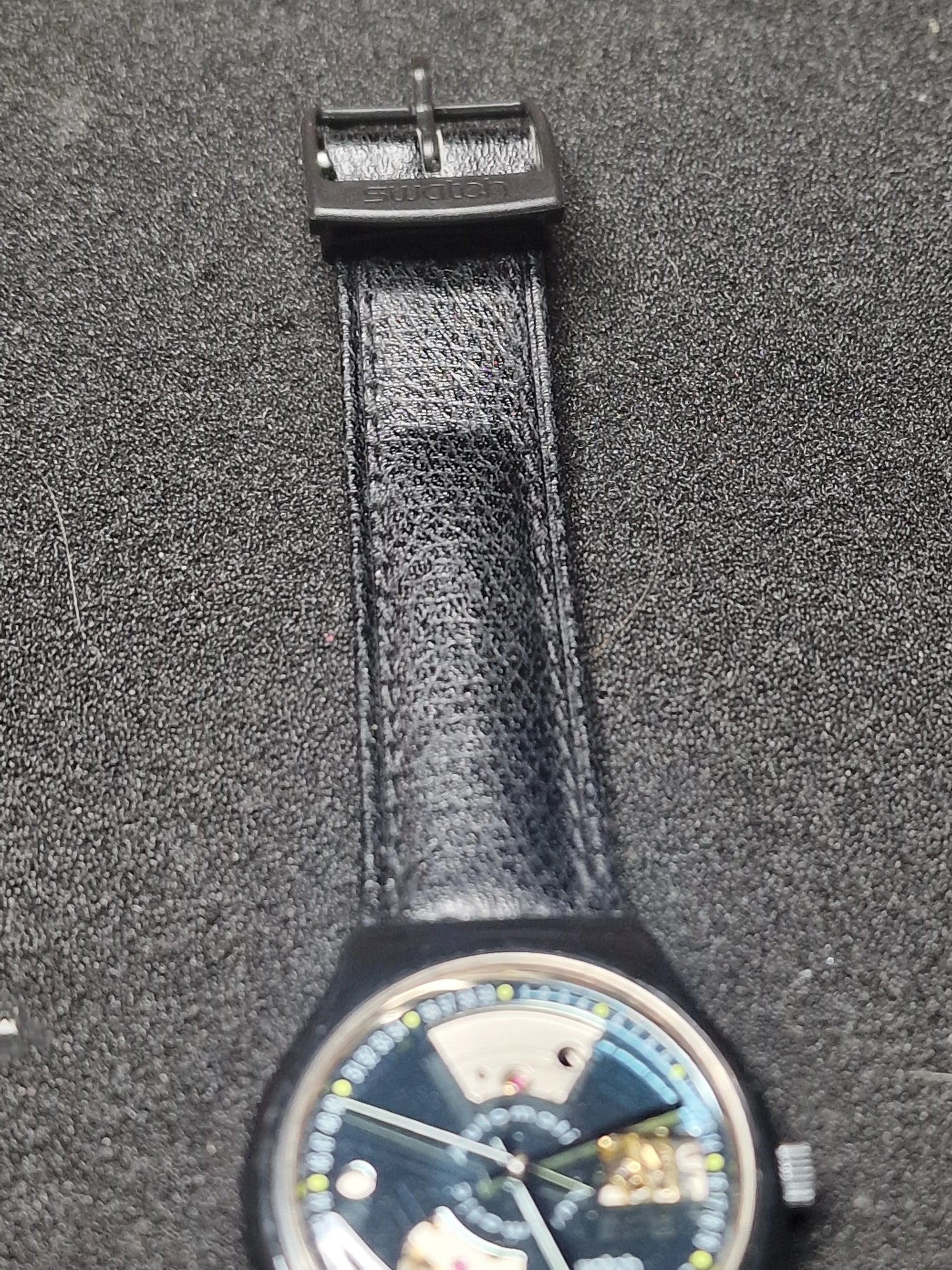 Swatch Automatic SAB100 "Black Motion" (1991) – Rare Early Automatic