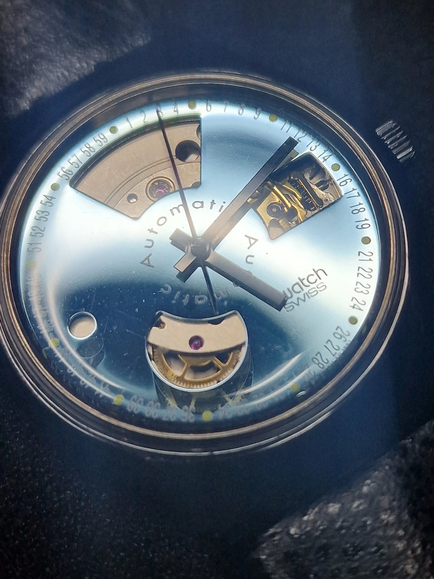 Swatch Automatic SAB100 "Black Motion" (1991) – Rare Early Automatic