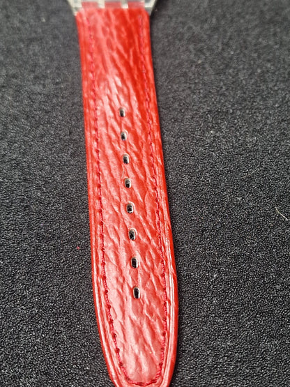 ⏱️ Swatch Automatic SAK101 "Red Ahead" (1992) – Rare Early Automatic