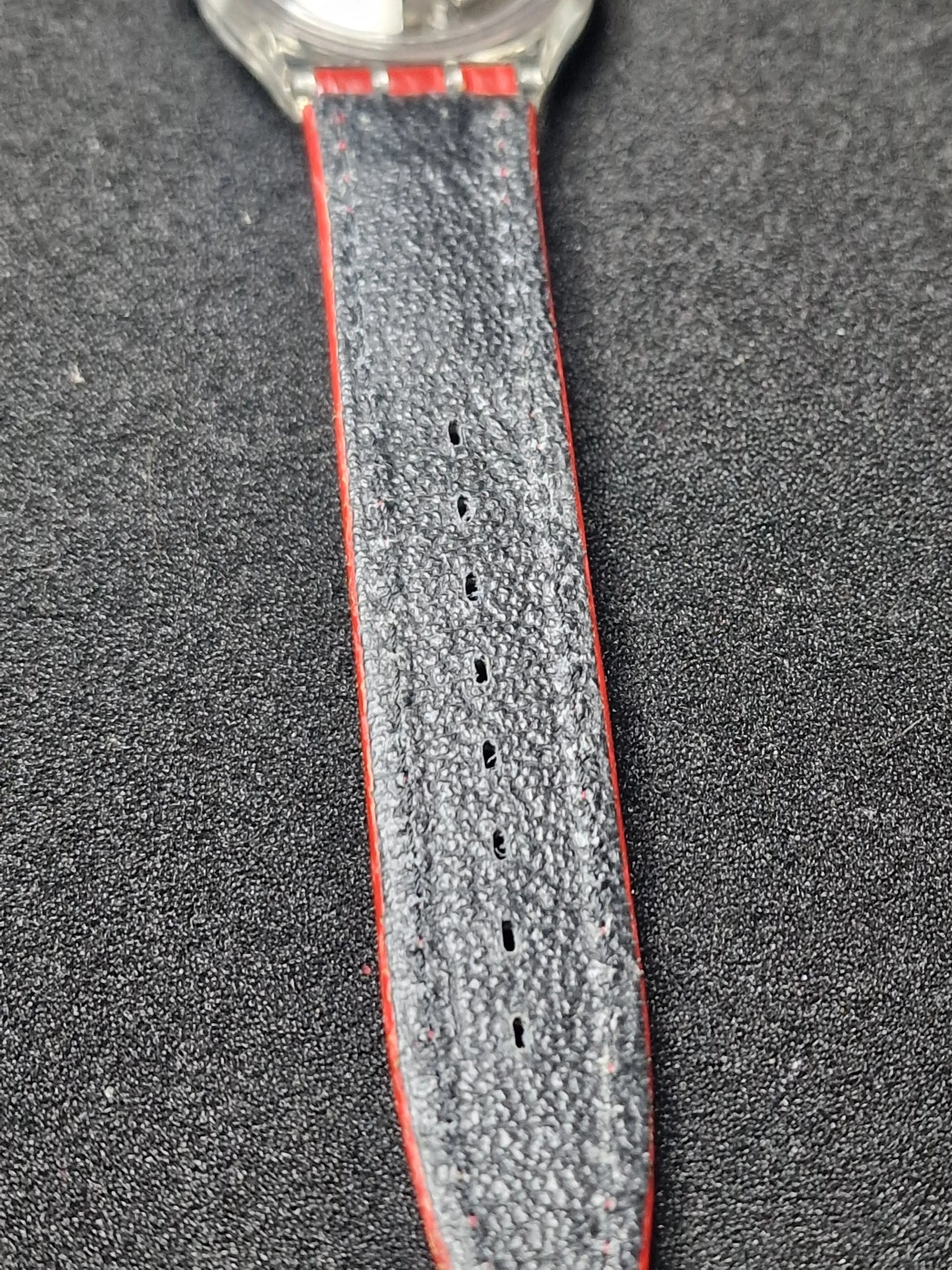 ⏱️ Swatch Automatic SAK101 "Red Ahead" (1992) – Rare Early Automatic