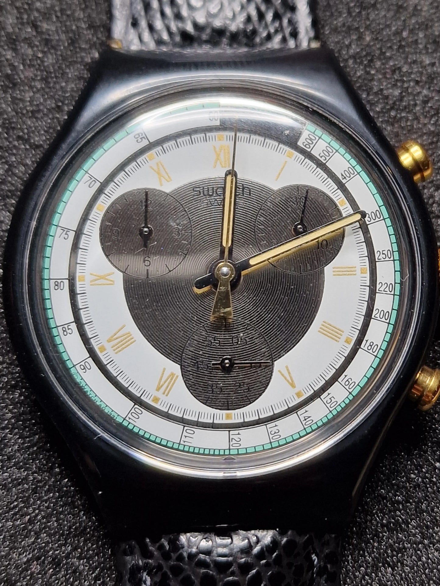 ⏱️ Swatch Chrono SCP109 "Colossal" (1991) – Vintage Rarity