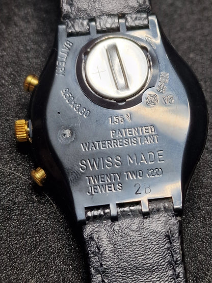 ⏱️ Swatch Chrono SCP109 "Colossal" (1991) – Vintage Rarity