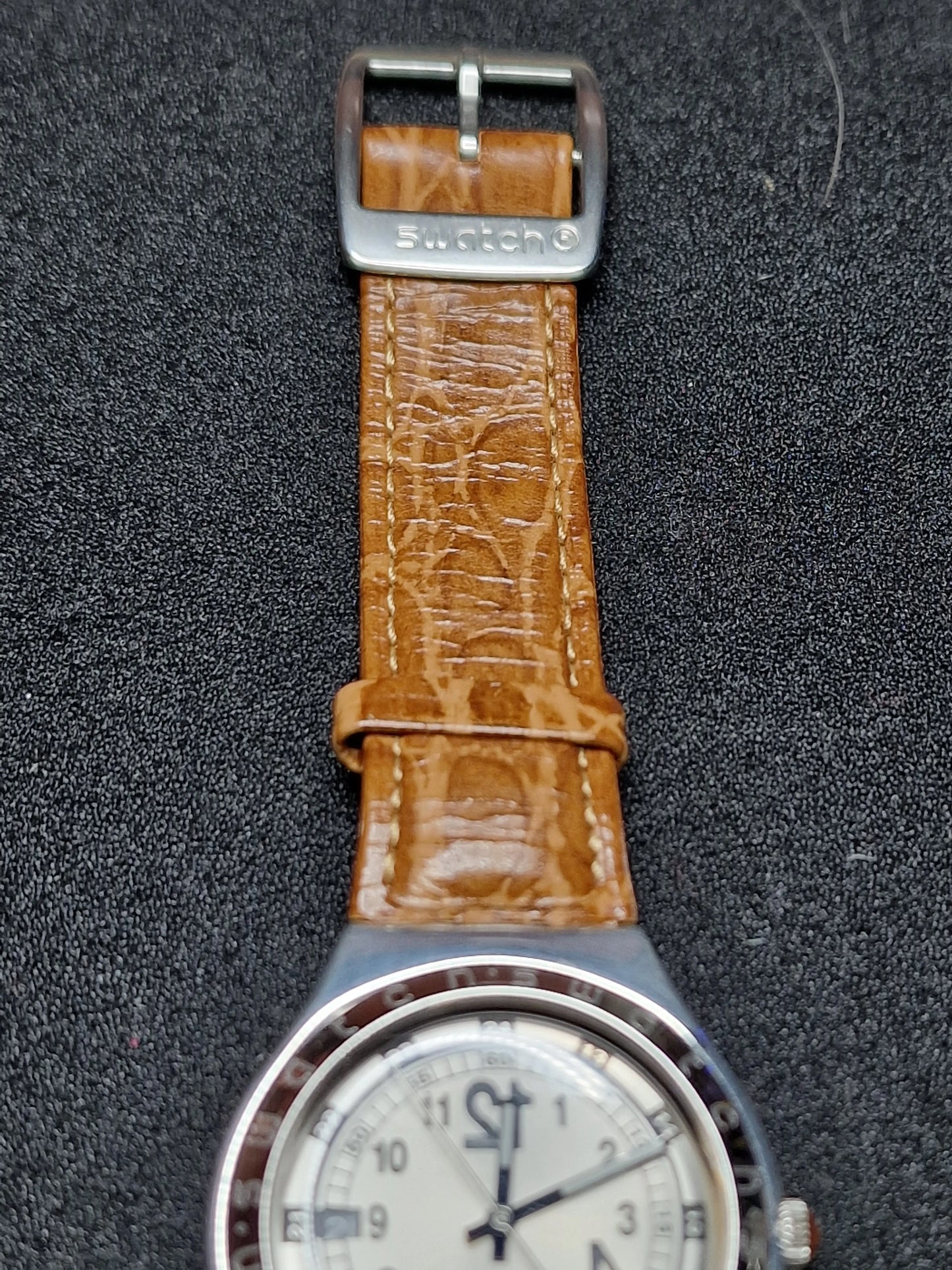 📌 Swatch Irony Big YGS401 "Big Backward" (1994) – Rare Early Irony