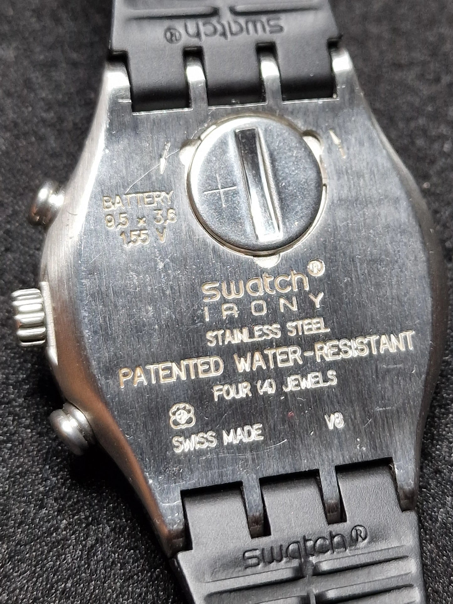 🐍 Swatch Irony YCS465 "Rattlesnake" Chronograph – 2003