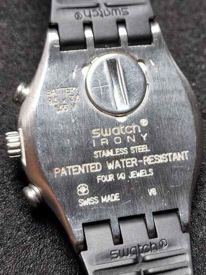 🐍 Swatch Irony YCS465 "Rattlesnake" Chronograph – 2003