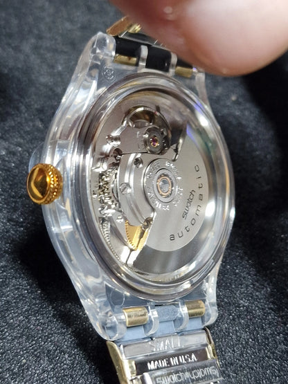 📌 Swatch Automatic SAK113 “Serti Mysterieux” (1993) – Rare Mystery Dial