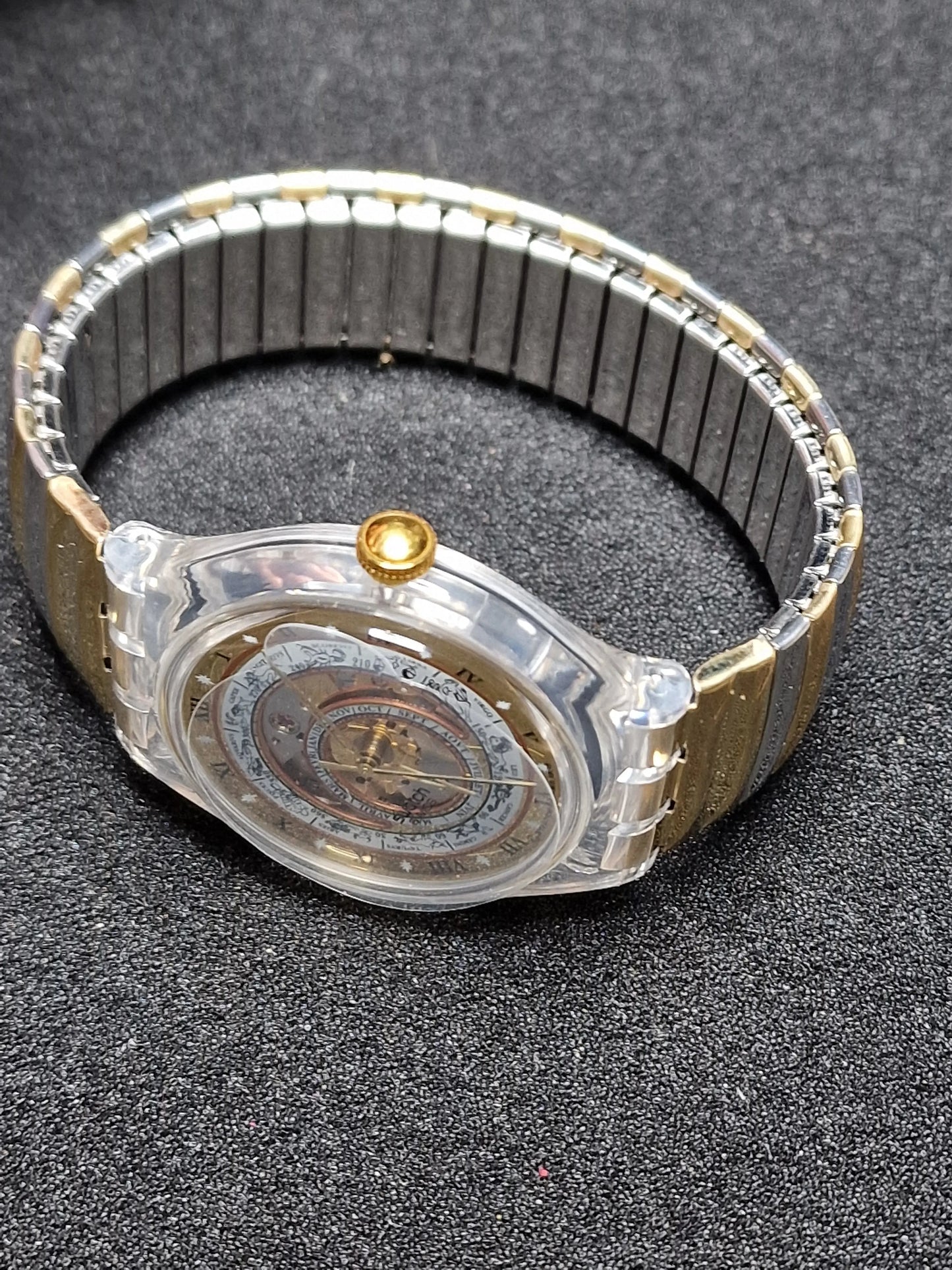 📌 Swatch Automatic SAK113 “Serti Mysterieux” (1993) – Rare Mystery Dial