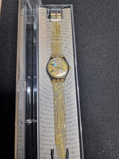 Swatch Musicall SLM101 "Spartito" 1993 – Rare Vintage Musical Watch 🎵✨