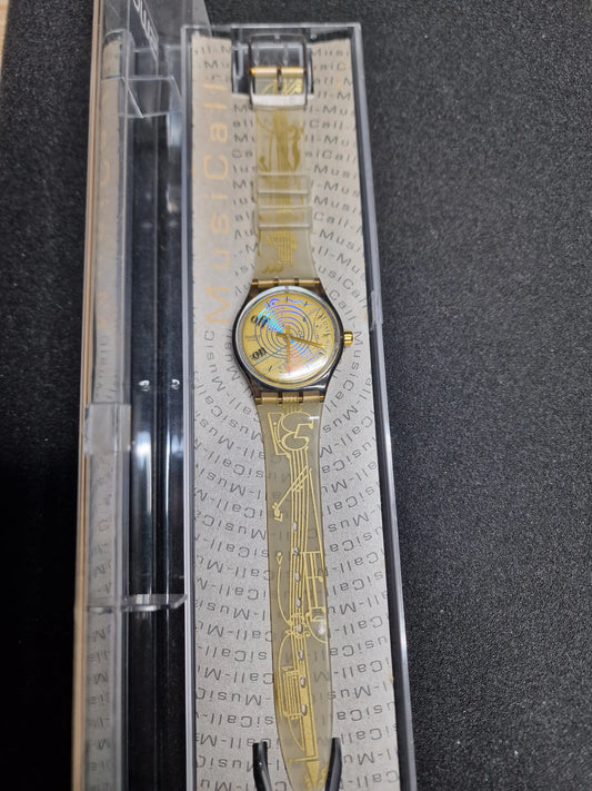 Swatch Musicall SLM101 "Spartito" 1993 – Rare Vintage Musical Watch 🎵✨