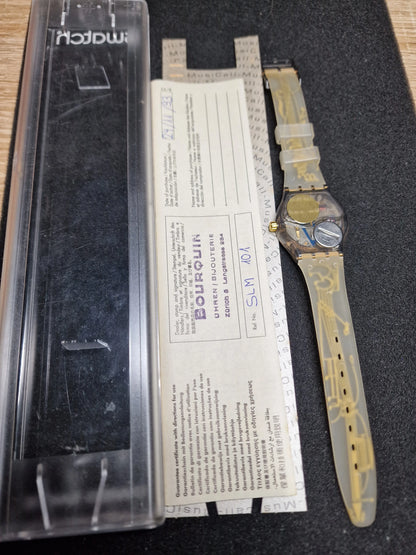 Swatch Musicall SLM101 "Spartito" 1993 – Rare Vintage Musical Watch 🎵✨