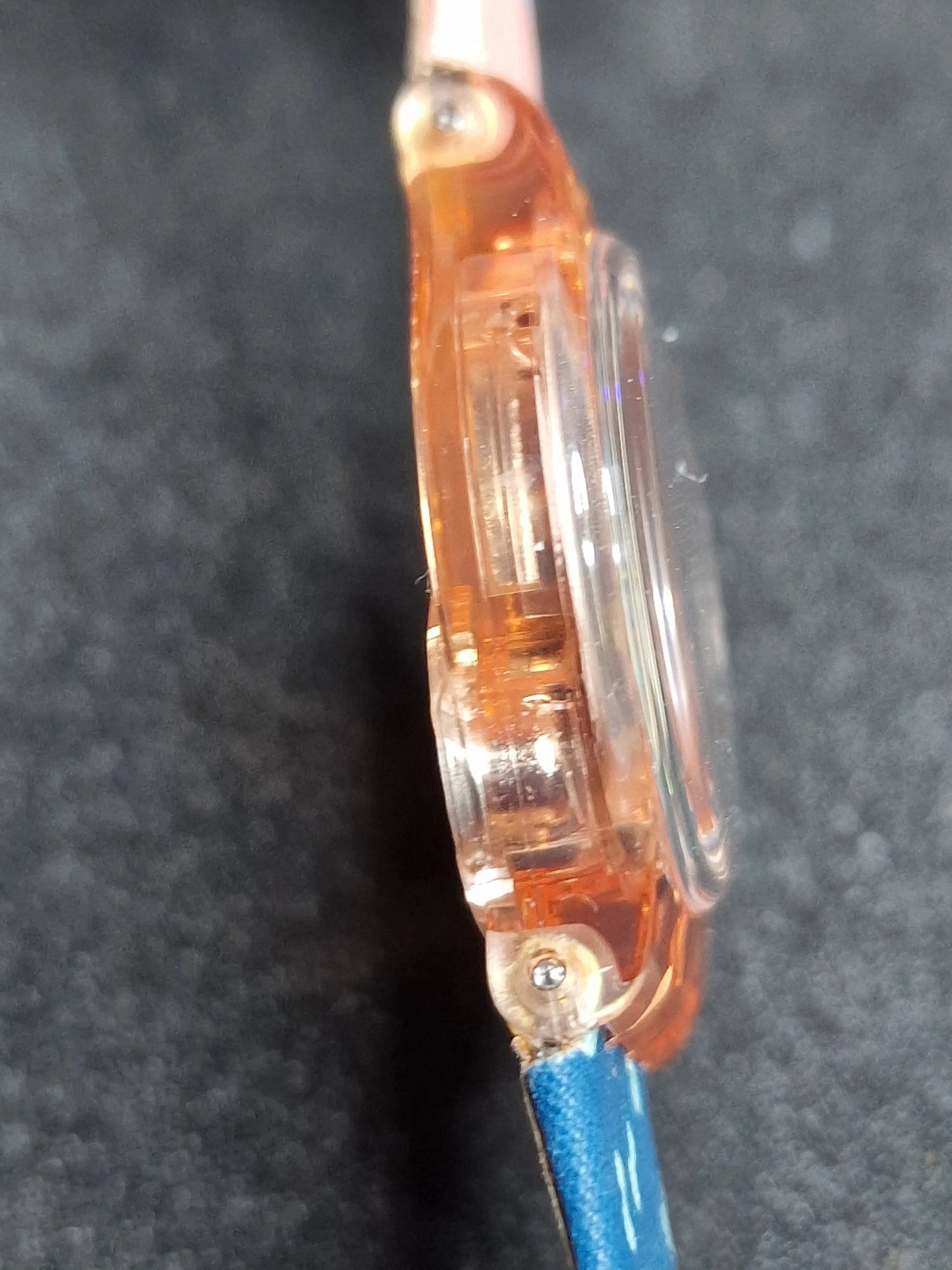 Swatch Lady LP111 "Essaouira" – 1992  🌸 Rare Vintage Glow Model