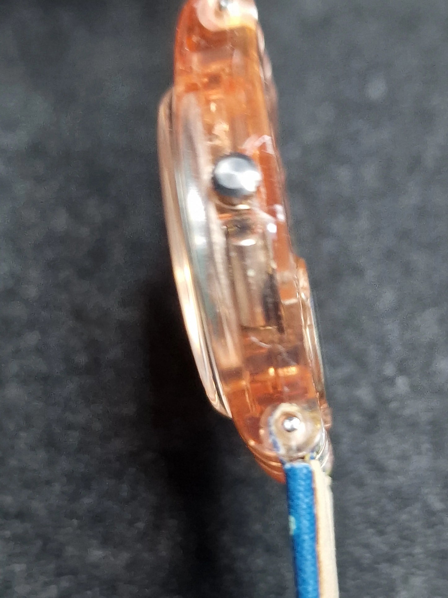 Swatch Lady LP111 "Essaouira" – 1992  🌸 Rare Vintage Glow Model