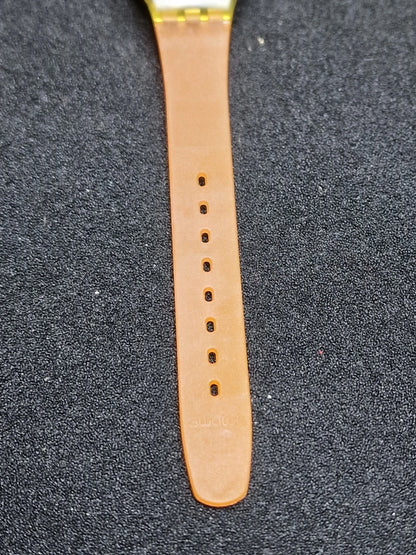 🌸 Swatch Lady LK122 "Strawberry Fields" – 1991