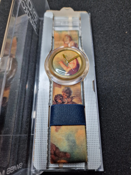 🎨 Swatch Pop PWK168 "Putti" – Vivienne Westwood (1991) ✨