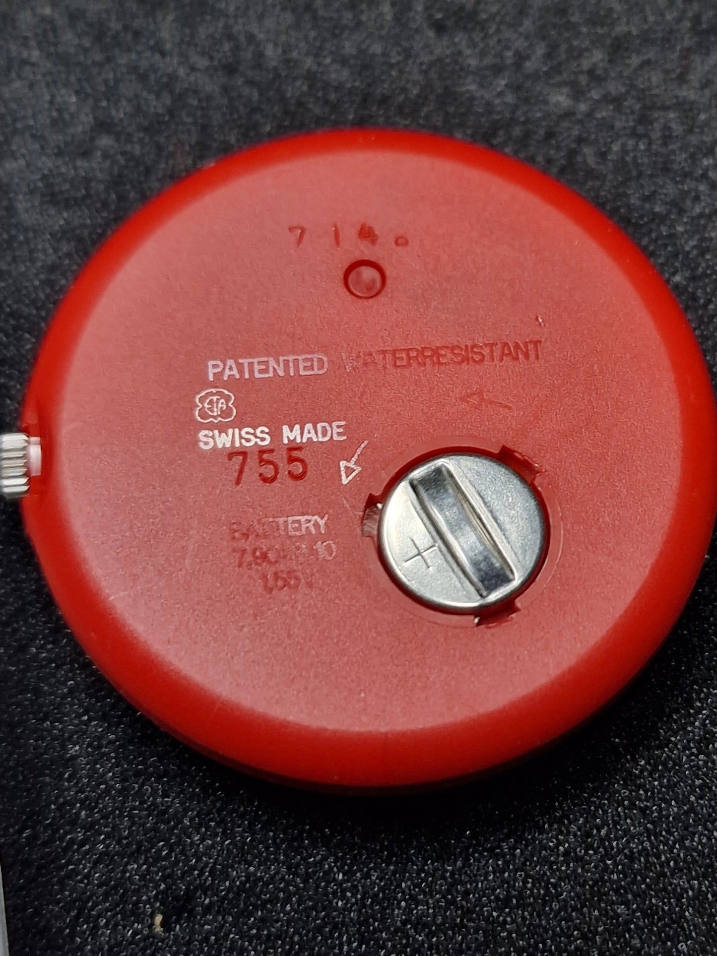 🔥 Swatch POP PWBR001 "Fire Signal" (1987) – Spare Set – Unworn