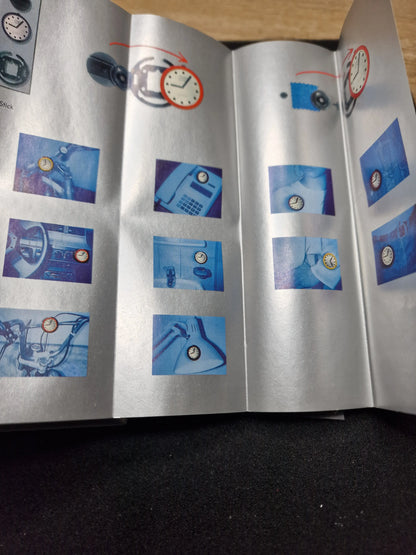 🔥 Swatch POP PWBR001 "Fire Signal" (1987) – Spare Set – Unworn