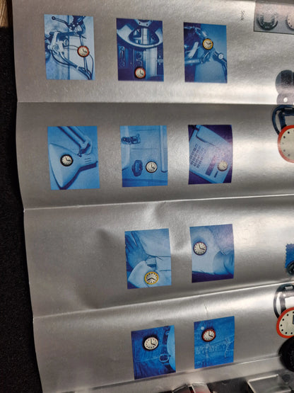 🔥 Swatch POP PWBR001 "Fire Signal" (1987) – Spare Set – Unworn