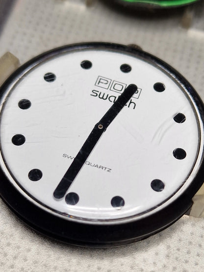 Swatch Pop PWBB120 “Basic Blacko” (1989) – Vintage Icon Used