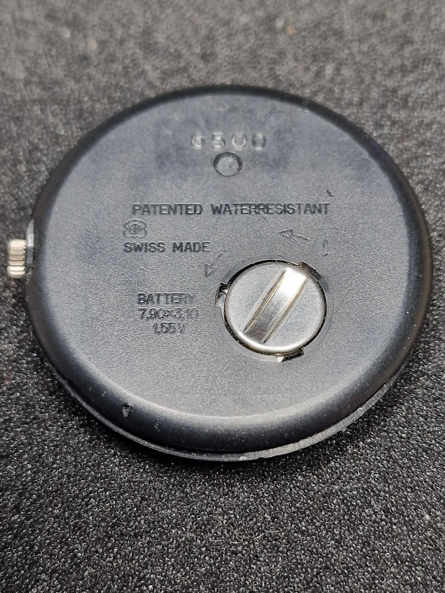 Swatch Pop PWBB120 “Basic Blacko” (1989) – Vintage Icon Used