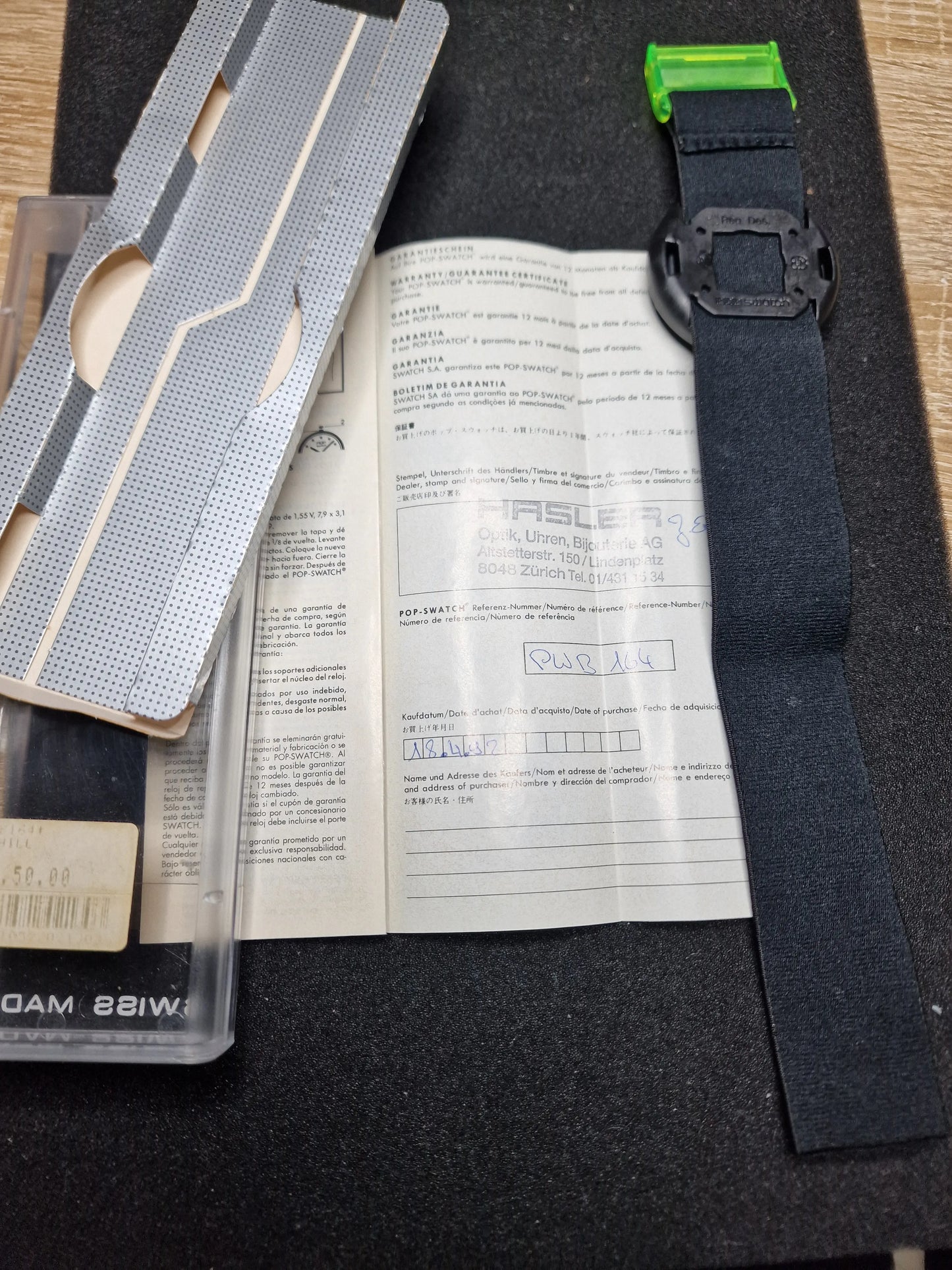 Swatch Pop PWB164 "Uphill" (1991)