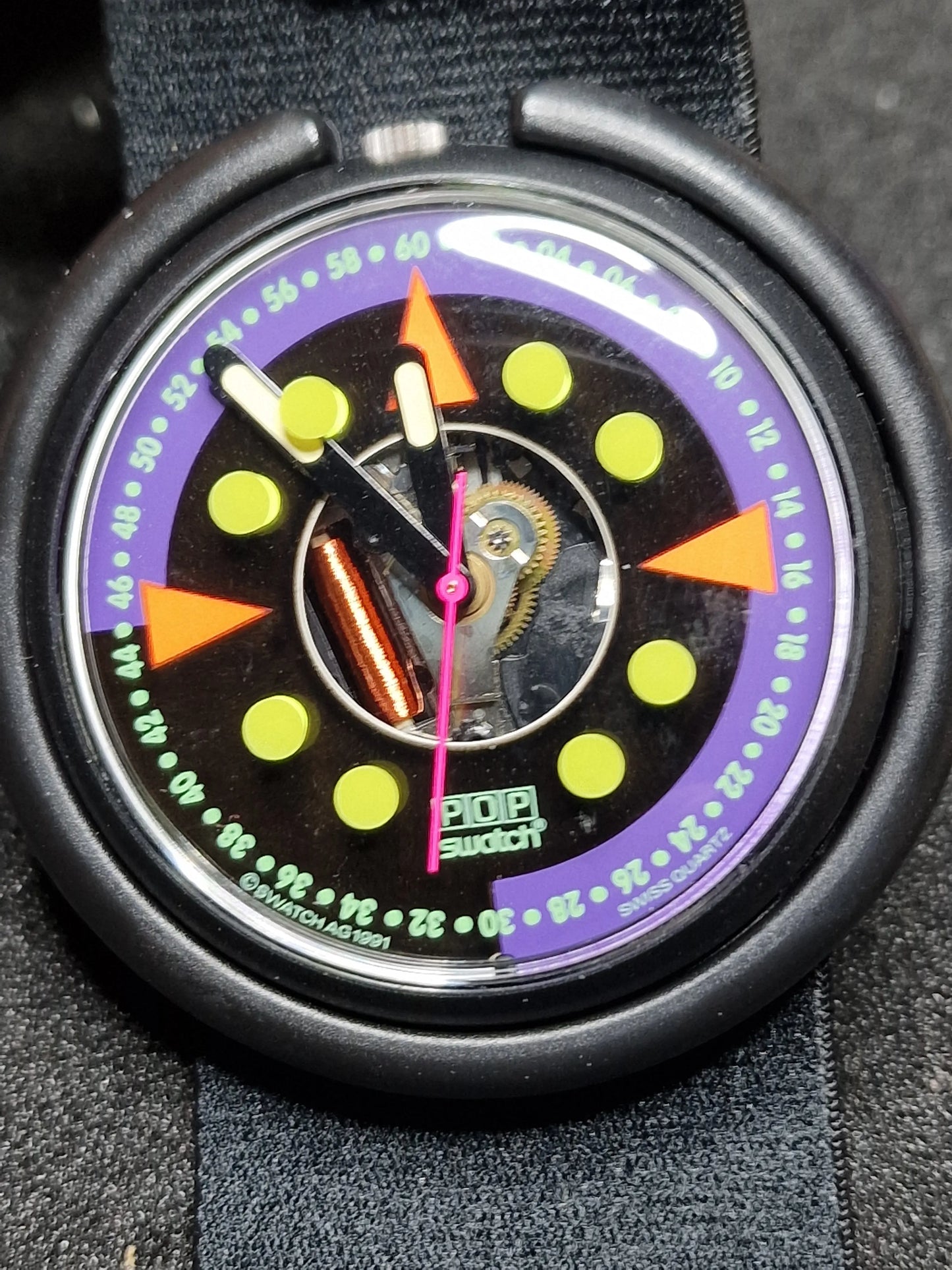 Swatch Pop PWB164 "Uphill" (1991)