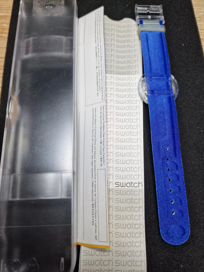 🕒 Swatch POP PMM104 "Ghiaccio" (1999) – Vintage Collectible