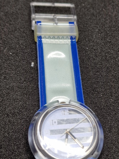 🕒 Swatch POP PMM104 "Ghiaccio" (1999) – Vintage Collectible
