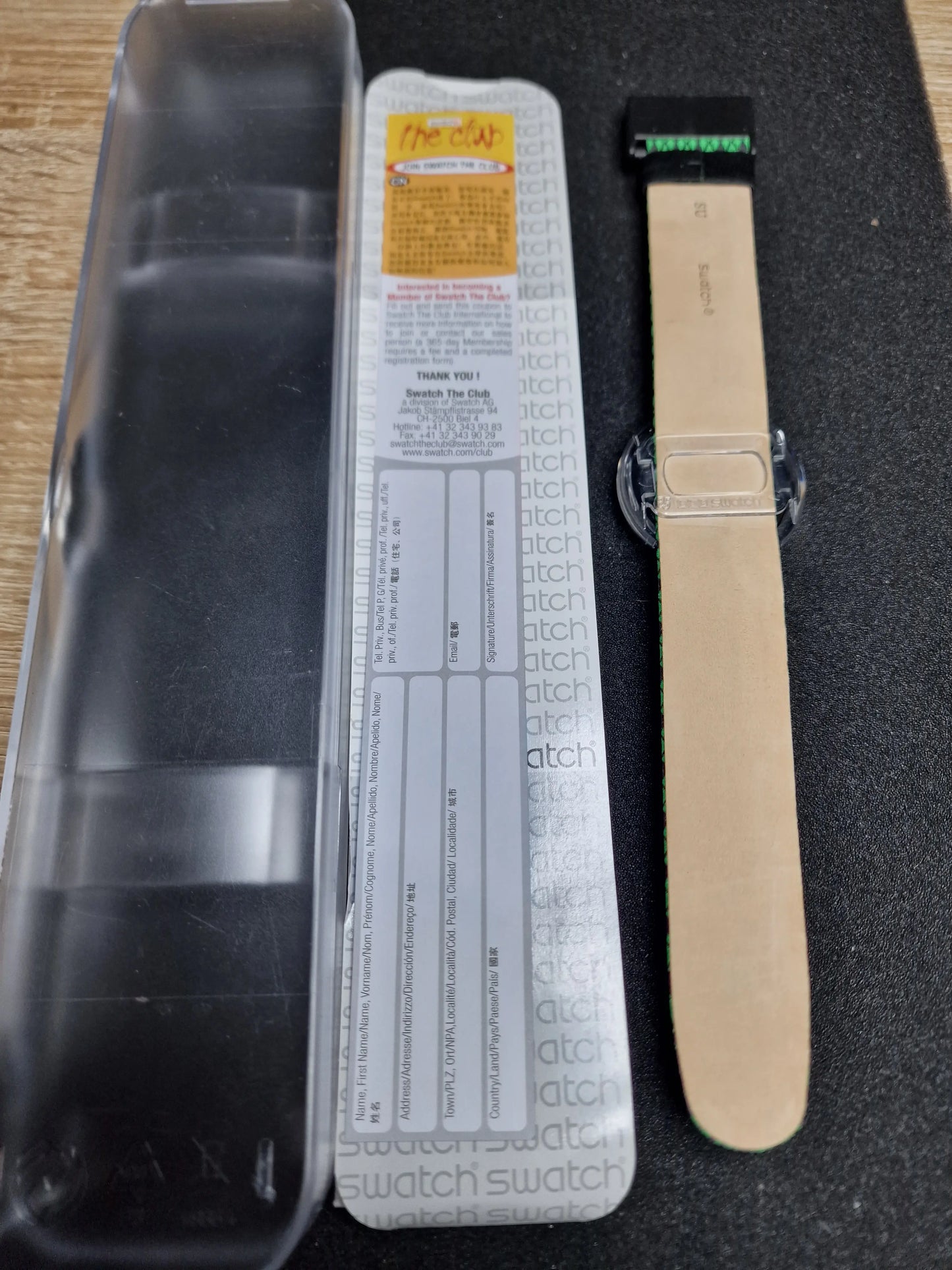 Swatch POP "The Club" PMB117  Collectoamania 1999