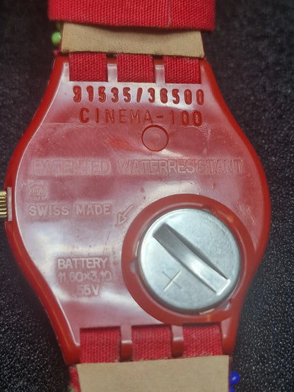 🎬 Swatch Gent 100 Years of Cinema GZ142 “Despiste” – Pedro Almodóvar – Limited Edition 1995