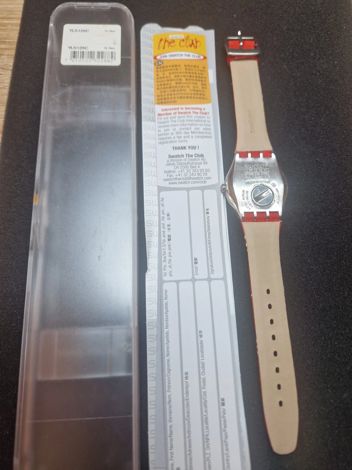🔴 Swatch Irony Medium YLS123C "Bernina" – 2002
