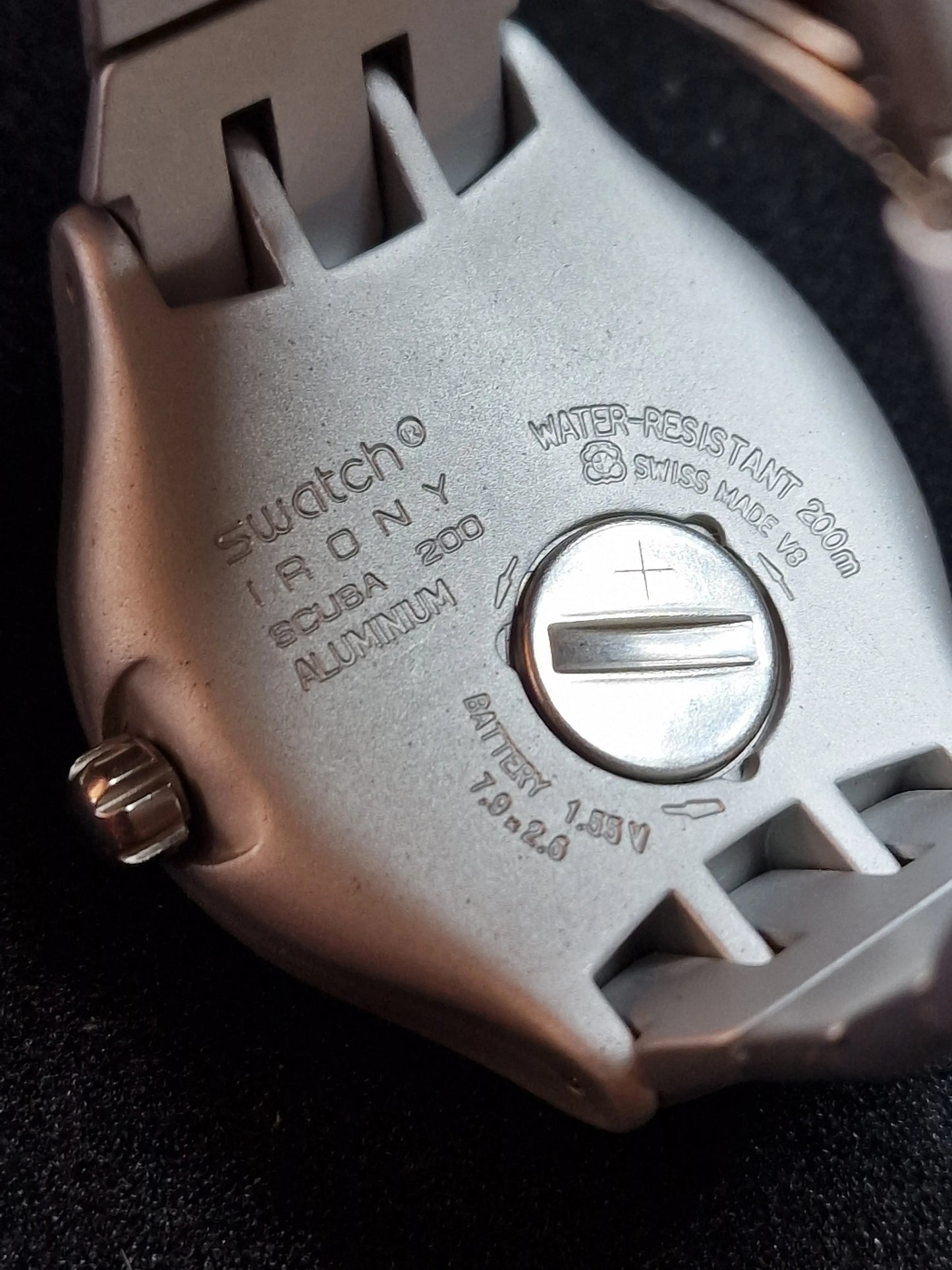 ⌚ Swatch Irony Scuba 200 "Maratua" YDS4004AL – 1997 🌊