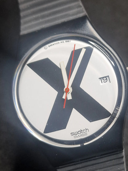 🔥 Swatch Gent GB406 “X-Rated” (1987) – Ultra Rare Vintage Icon!