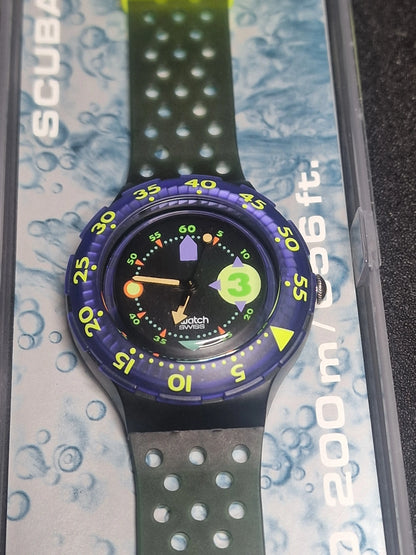 🟣 Swatch Scuba 200 "Captain Nemo" – SDB101 (1991)
