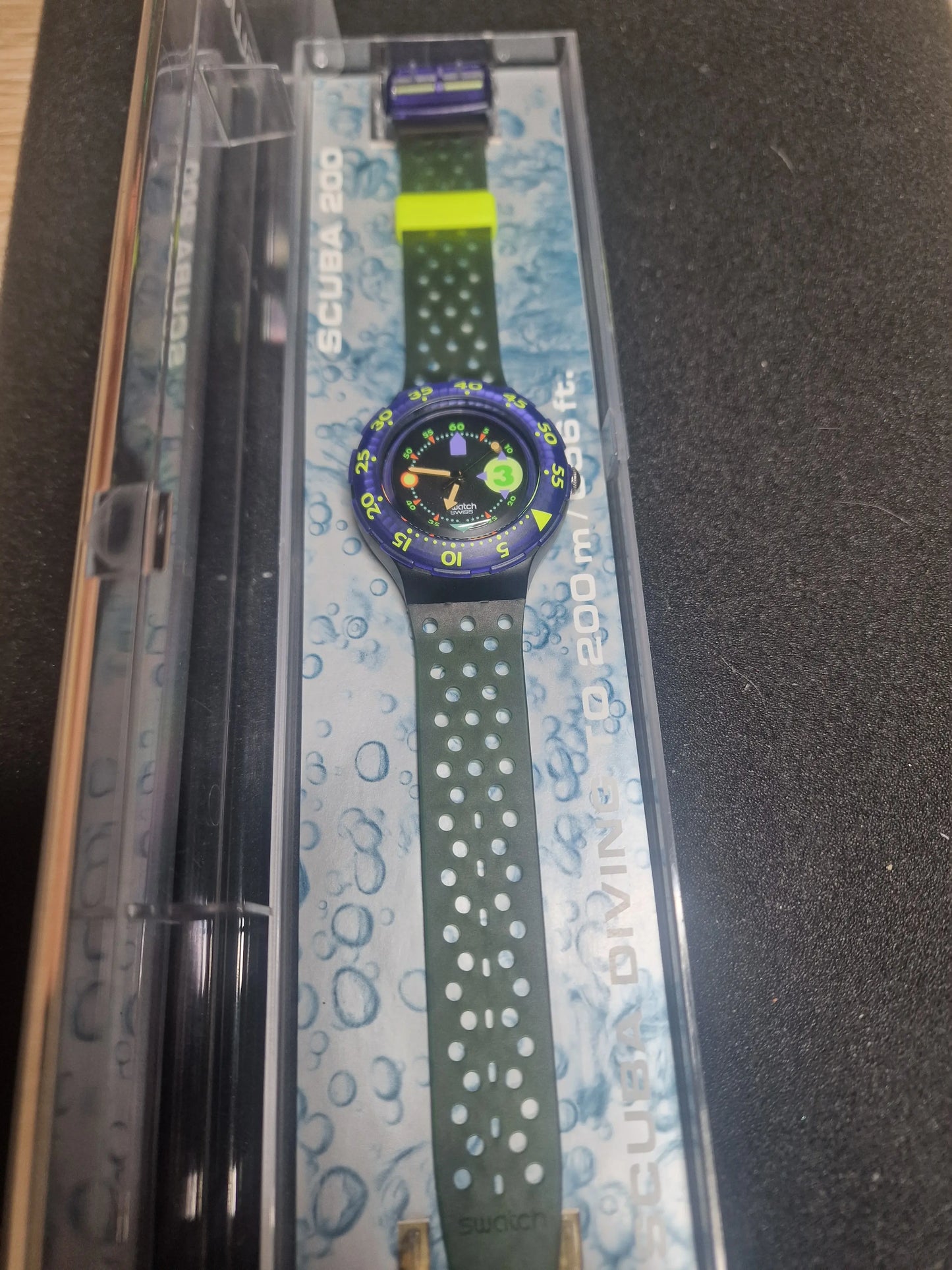 🟣 Swatch Scuba 200 "Captain Nemo" – SDB101 (1991)