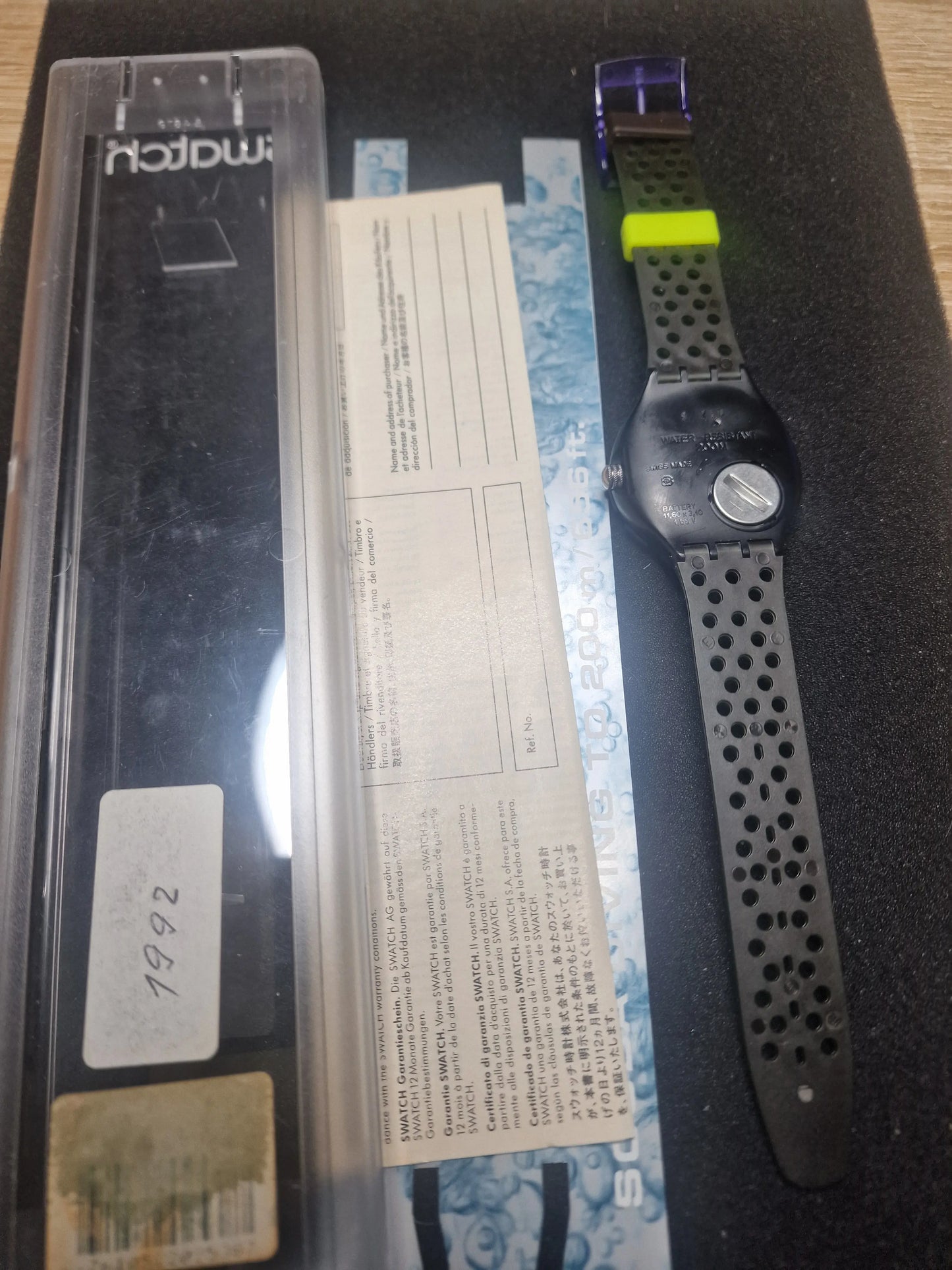 🟣 Swatch Scuba 200 "Captain Nemo" – SDB101 (1991)