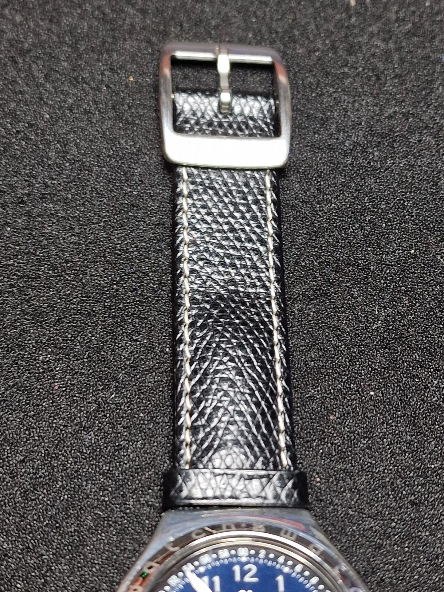 🔵 Swatch Irony YGS400 "Happy Joe Blue" – 1994