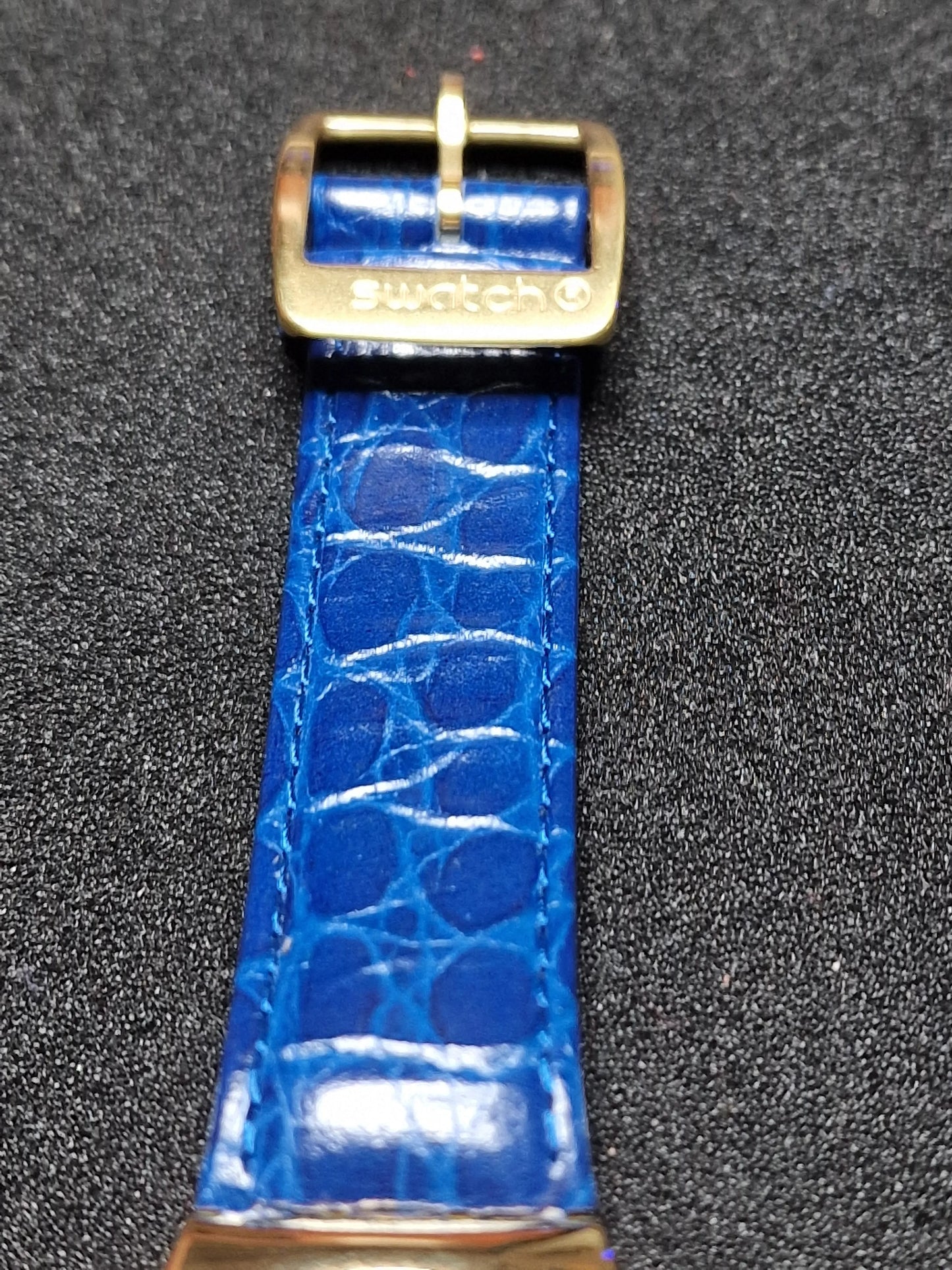 🌙 Swatch Irony Medium YGG400 "Handsome Prince" – Moon Date – 1993