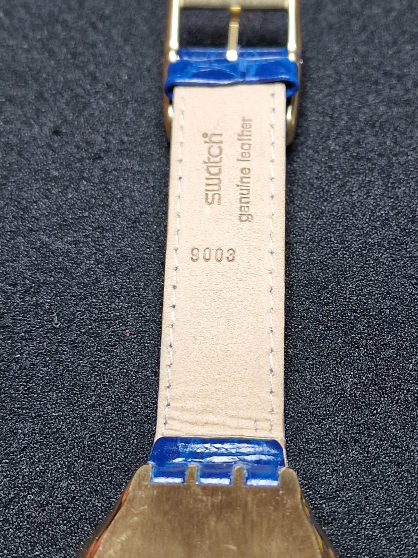 🌙 Swatch Irony Medium YGG400 "Handsome Prince" – Moon Date – 1993